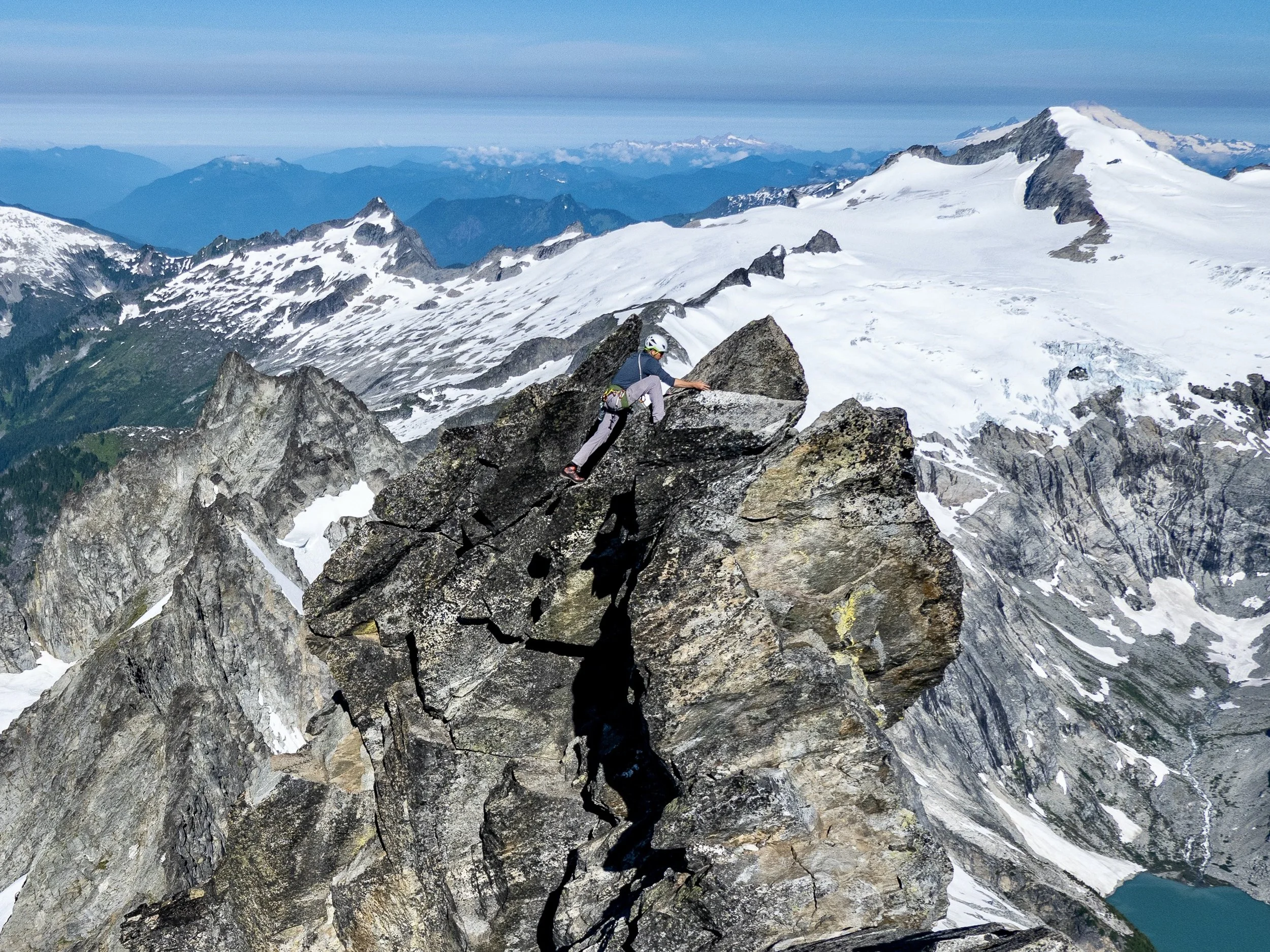 West Ridge, Forbidden Peak
photo: Greg Overton
