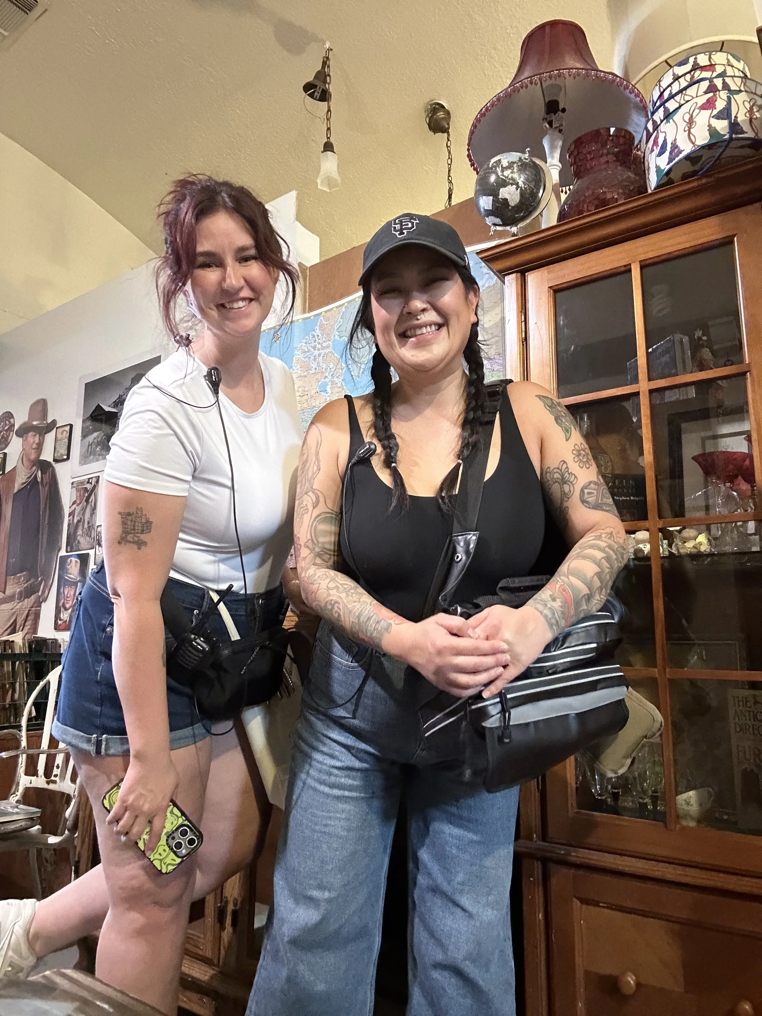 On Location with @ Legends Books Antiques and Soda Fountain in Sonora, CA