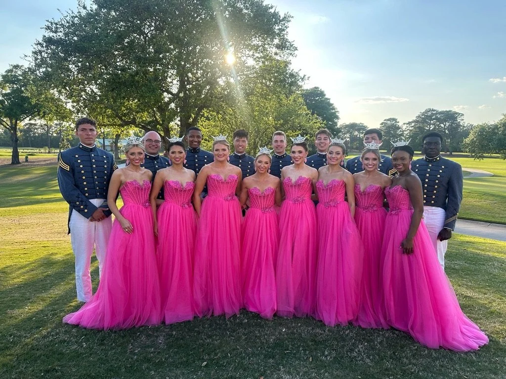 Makeup for 2025 Azalea Festival's Queen's Court