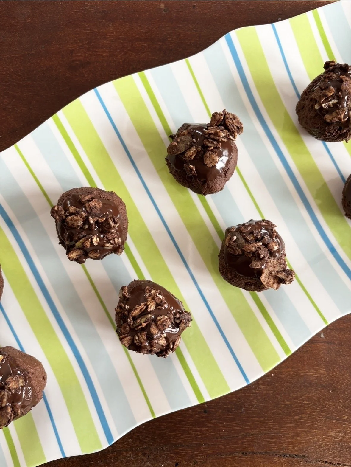 High Protein Dark Chocolate Truffles