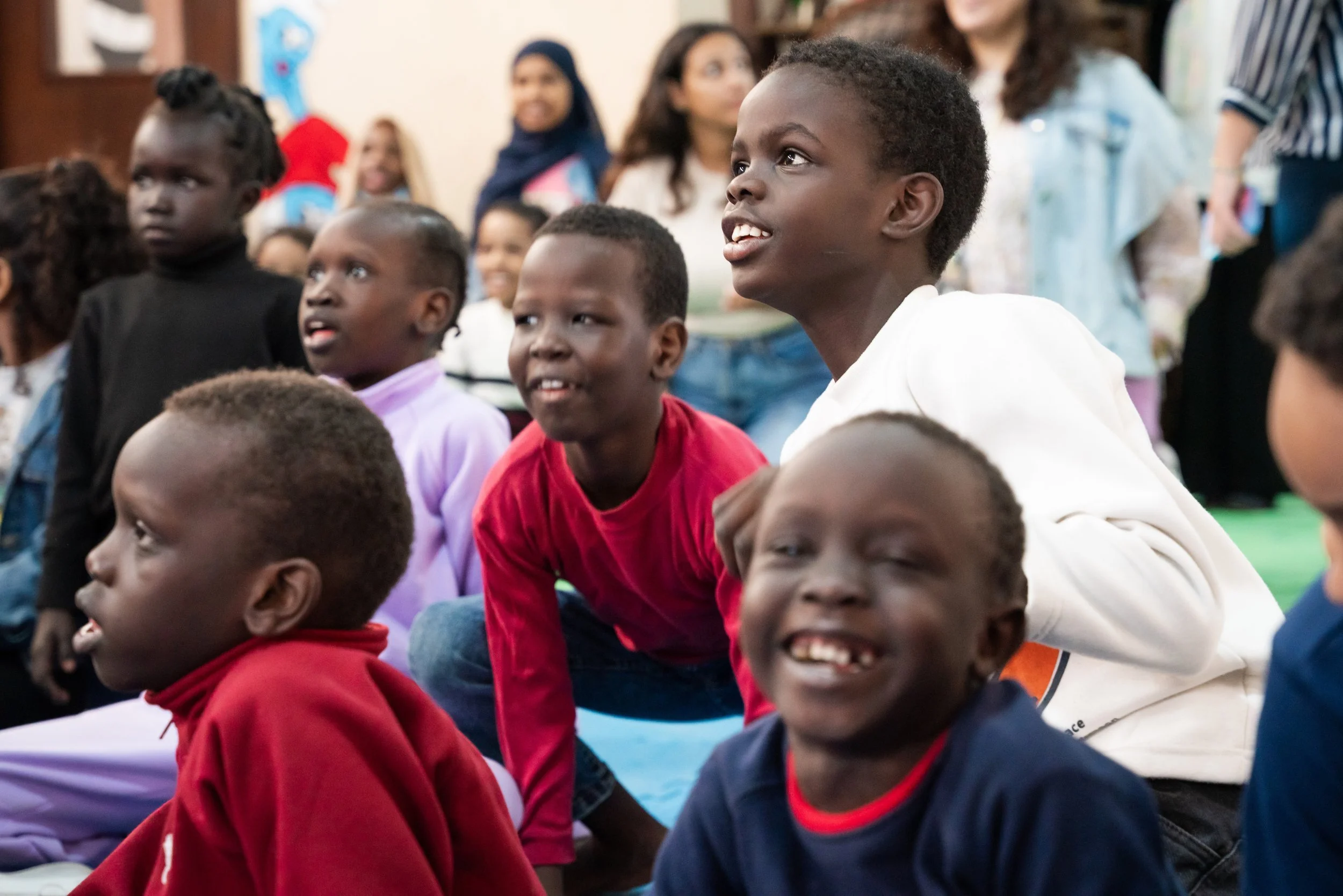 John McGrane / UNHCR. Clowns Without Borders. 2025