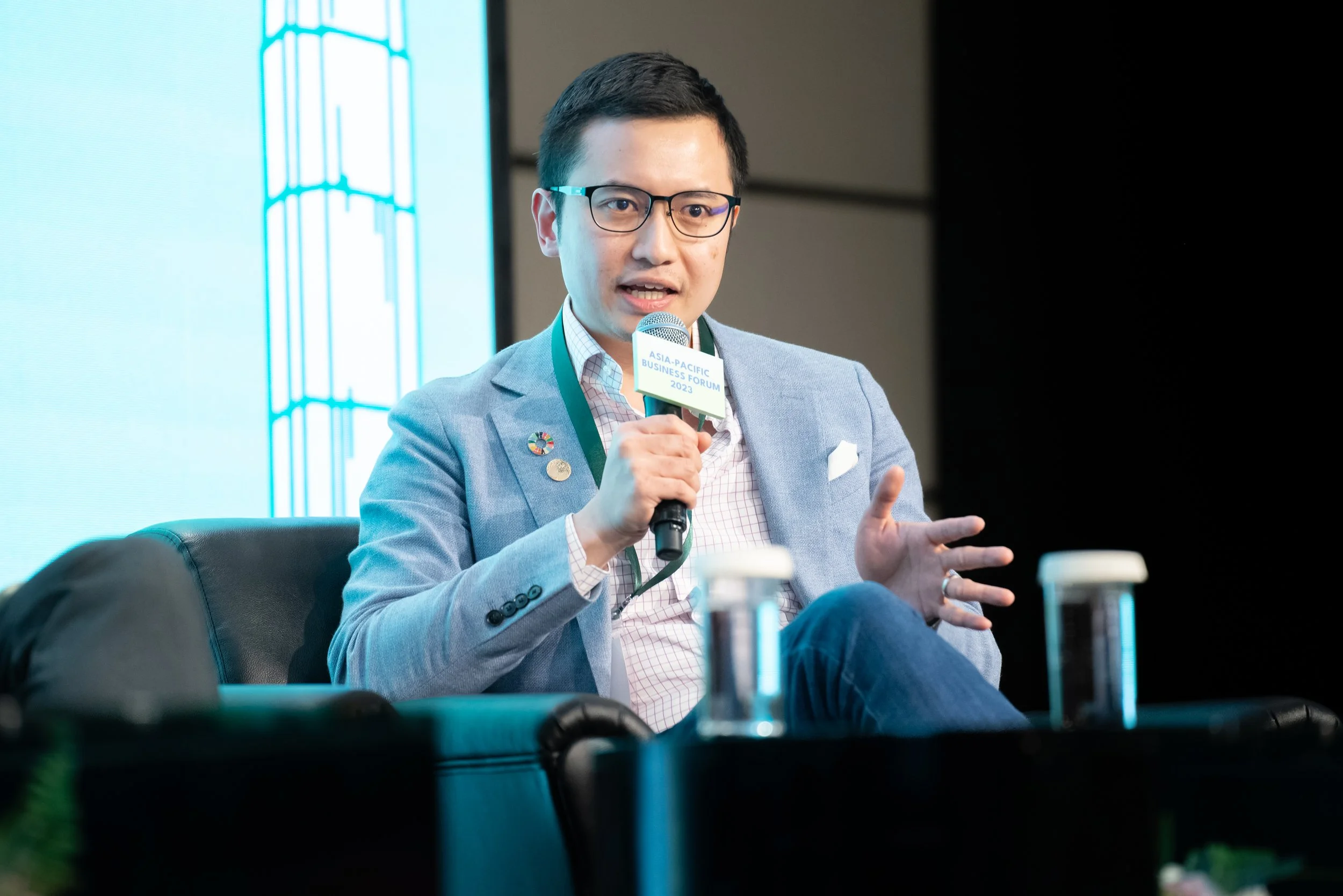 John McGrane/HK Gov/ESCAP (UN).  Asia Pacific Business Forum, 2023.