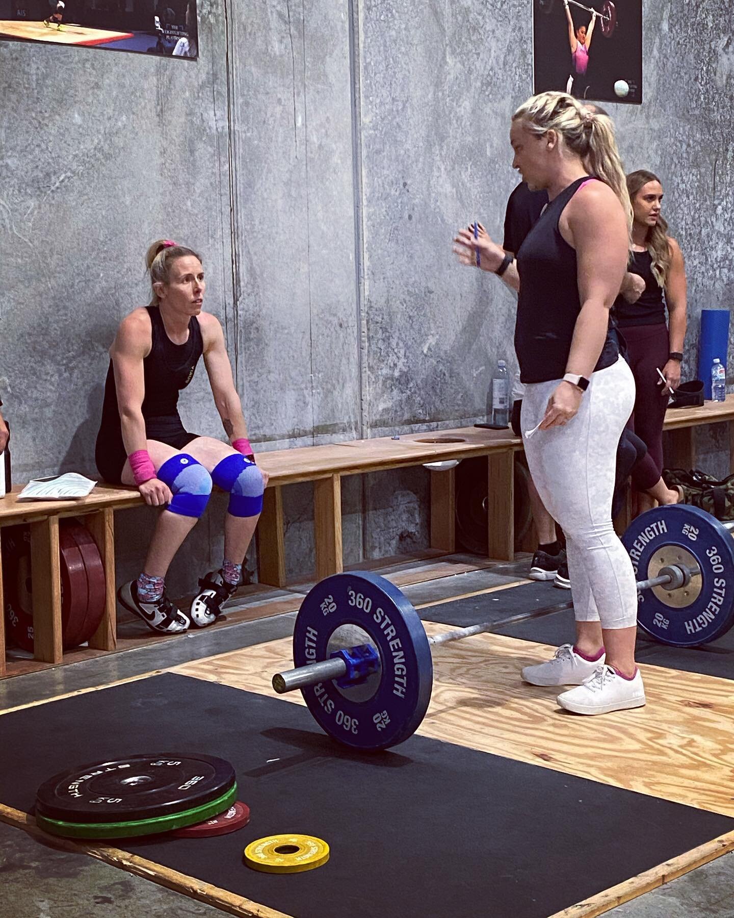 GRATEFUL 🤍

Exhausted from a huge day coaching, cheering &amp; watching weightlifting 🏋🏼&zwj;♀️ 

It is such a privilege to do what I do. 

It&rsquo;s honestly incredible to take a sport I love and be able to help athletes achieve their goals. 

I