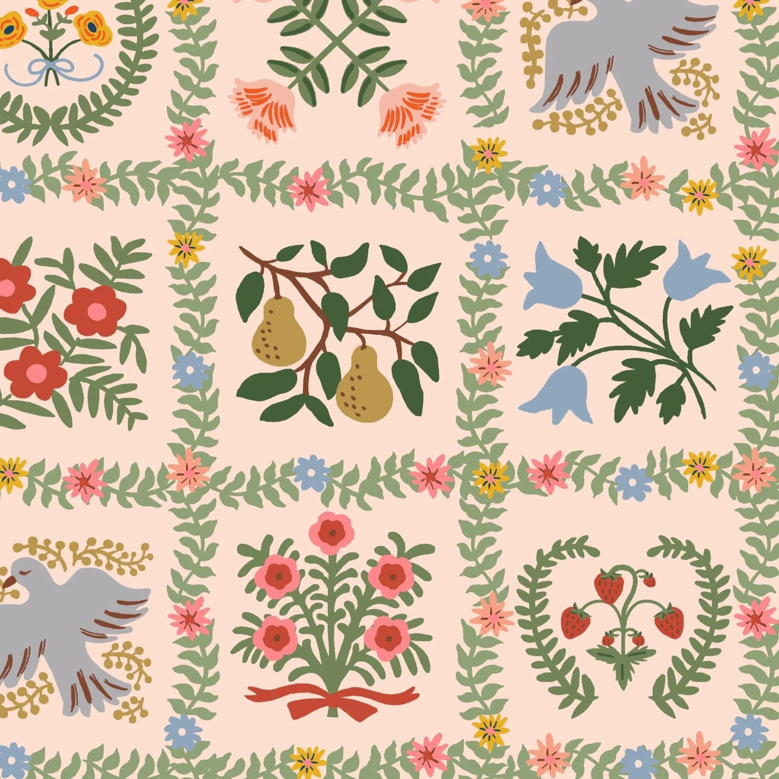 Garden Album Canvas in Pink.jpg