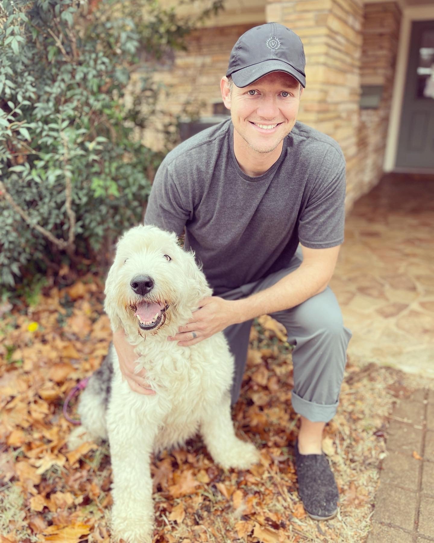Mia (mom) Old English Sheepdog