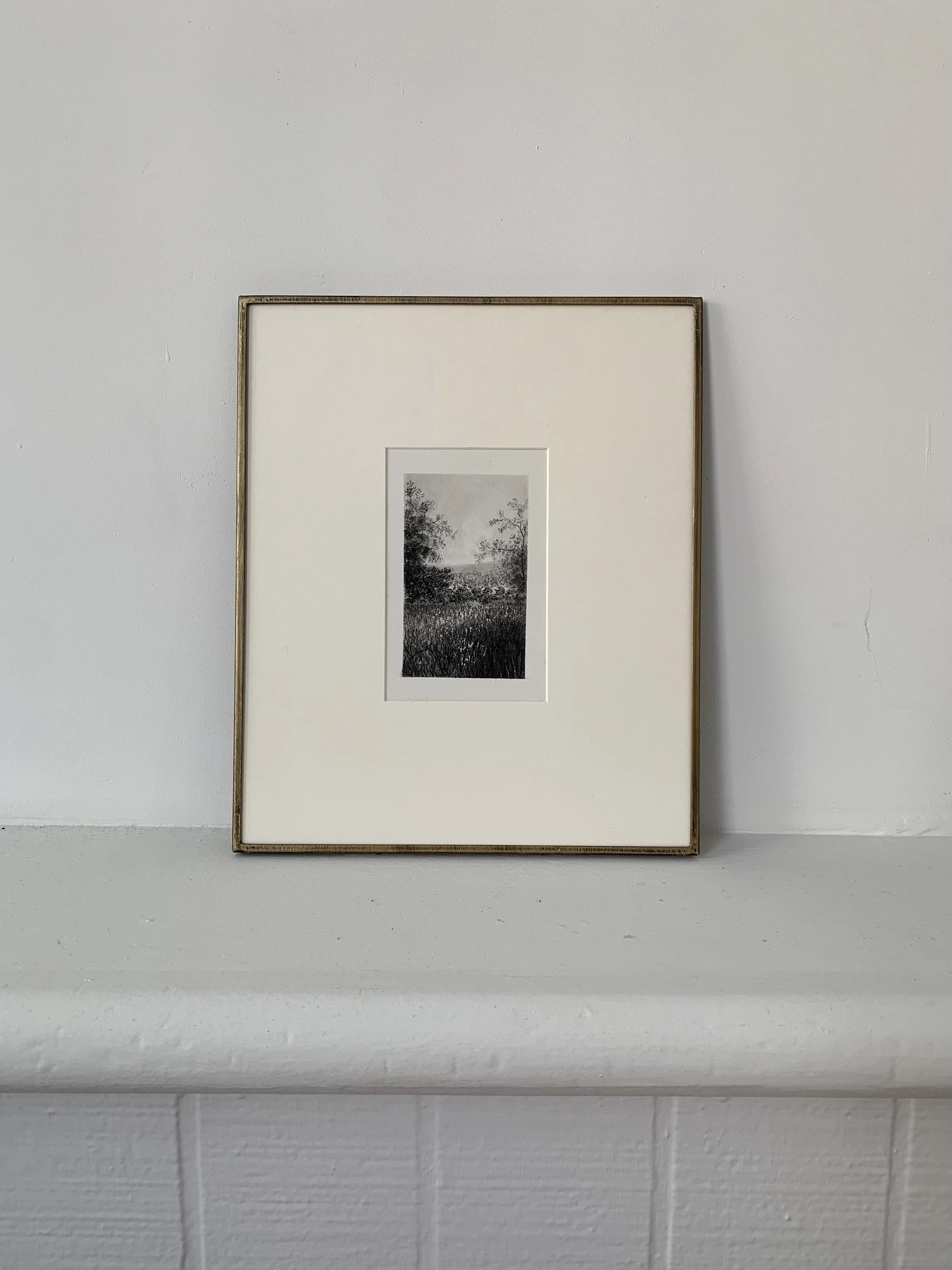 Framed landscape study XXXII (4x6)