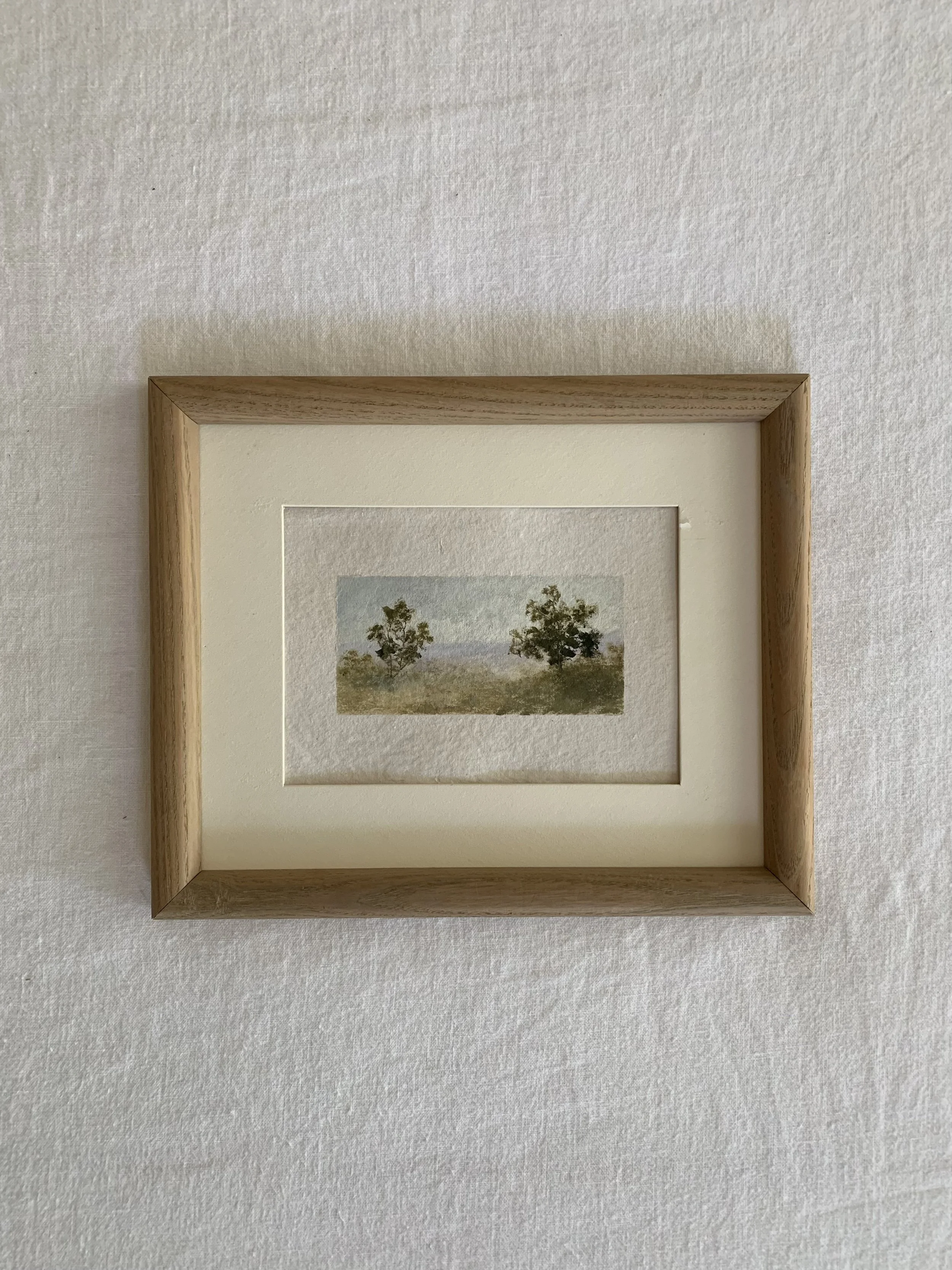 Framed hill country color study I (8x10)