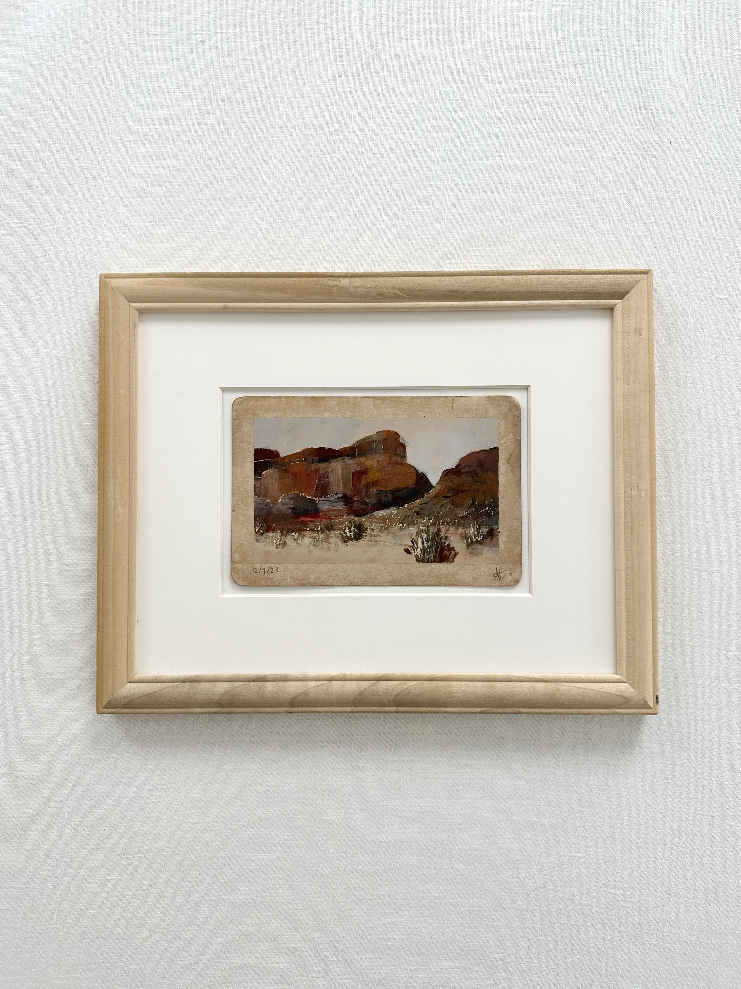 Desert I. (9¾ x 12¼)