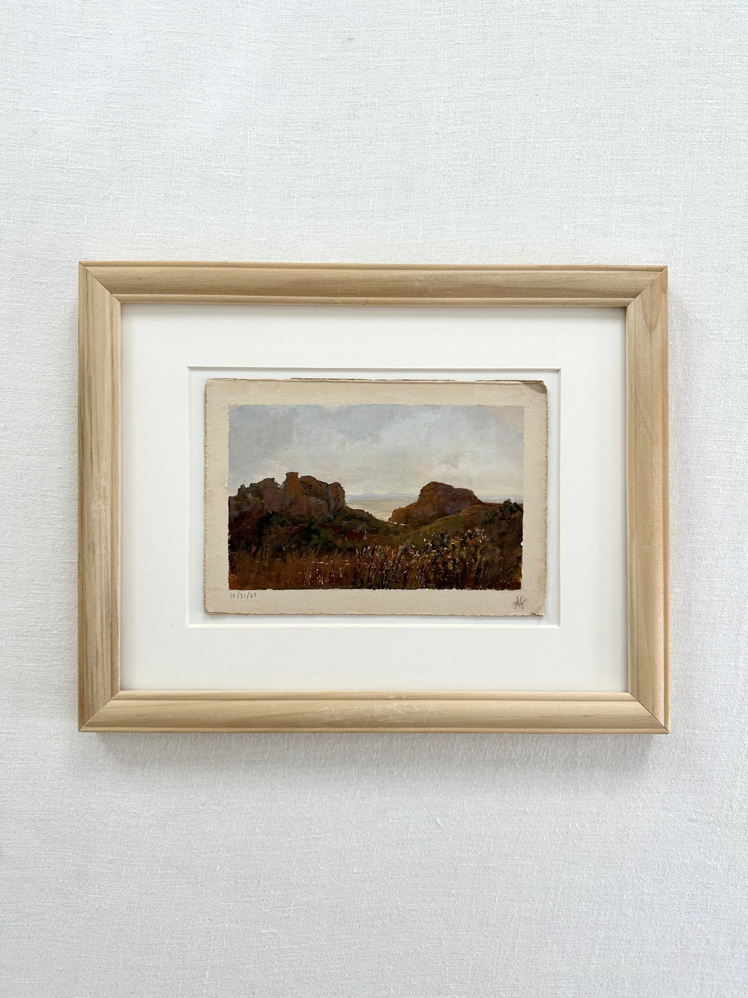 Desert VII. Chisos (9¾ x 12¼)