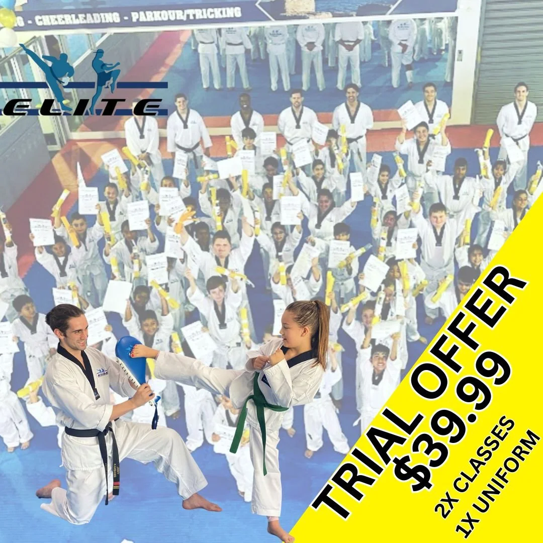 Kids Taekwondo Class Trial 7-12yrs