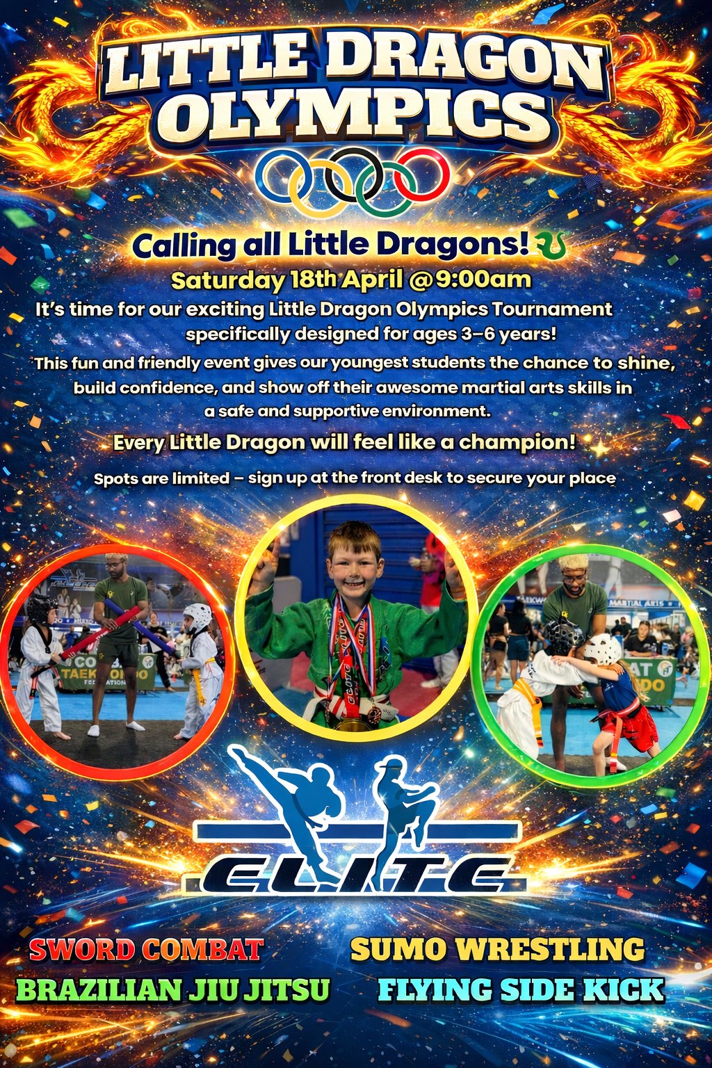 LITTLE DRAGONS OLYMPIC Package