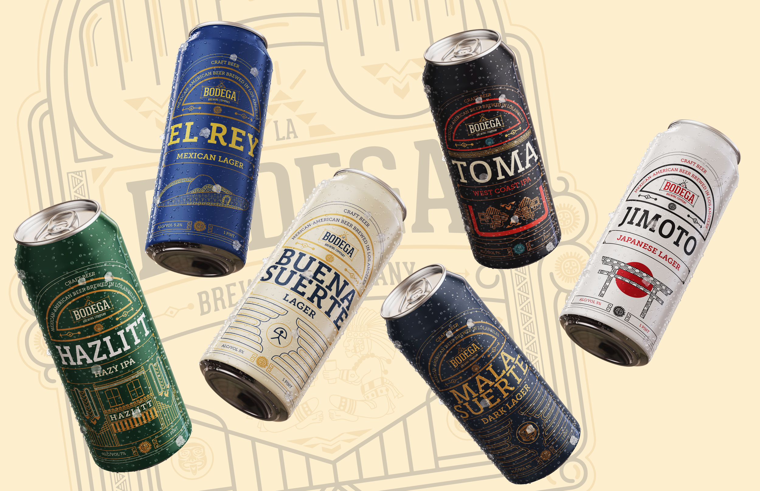 La Bodega Brewing Co. | Packaging, Brand Identity & Campaign Design