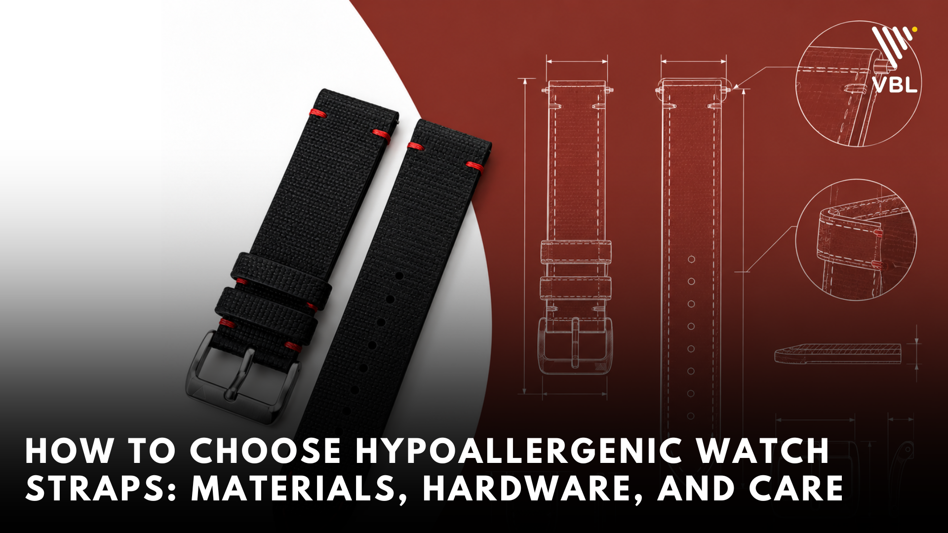 How to Choose Hypoallergenic Watch Straps: Materials, Hardware, and Care