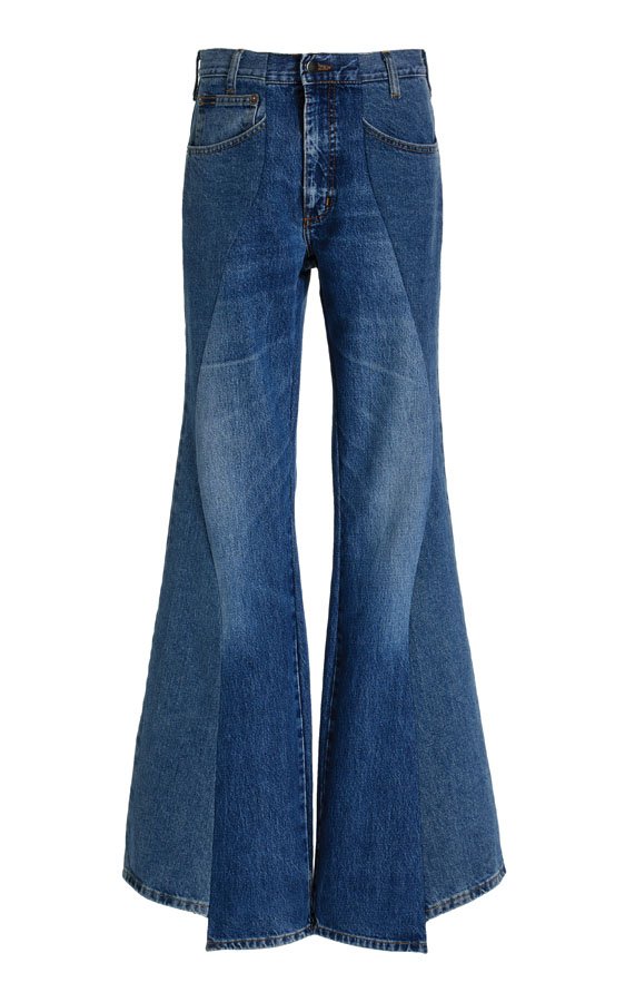  E.L.V. Denim x Gabriela Hearst Denim Foster flared jeans, $820. 