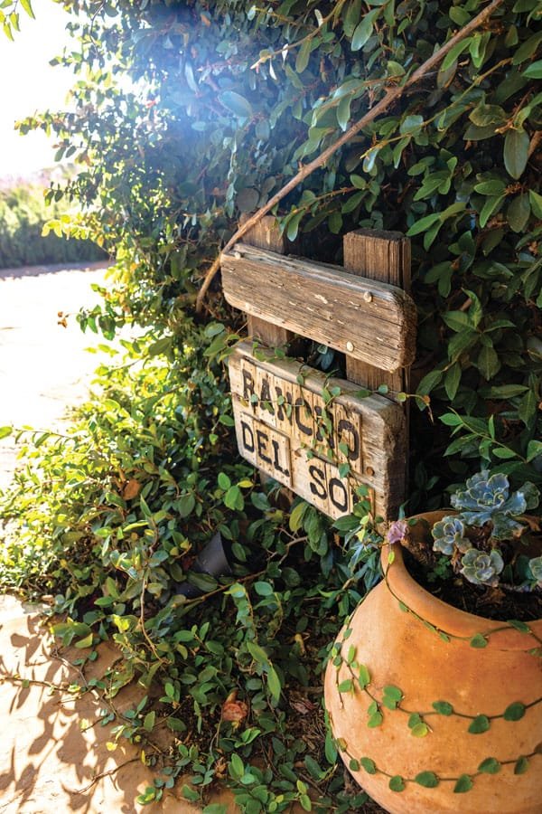  Rancho del Sol’s 11-acre spread is tucked away on a mountaintop in Montecito. 