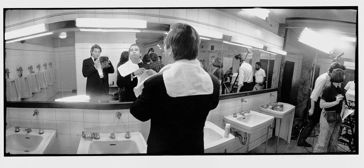  He captures brother Beau getting ready for a scene in  The Fabulous Baker Boys  in 1989. 