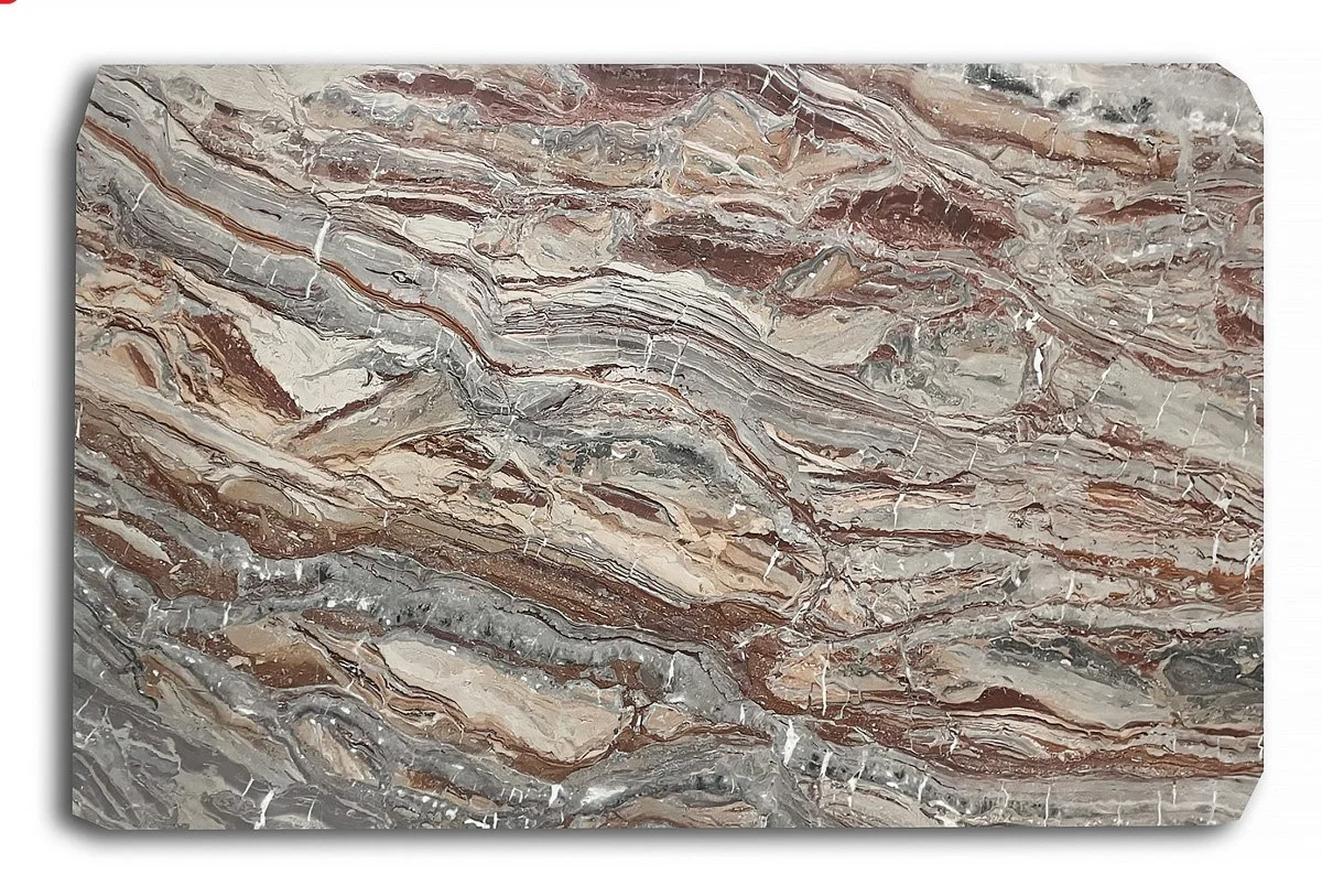  Arabescato Rosso Honed stone,  walkerzanger.com . 