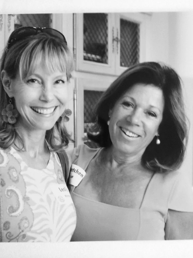  &nbsp;Leslie Bhutani and Gretchen Lieff 