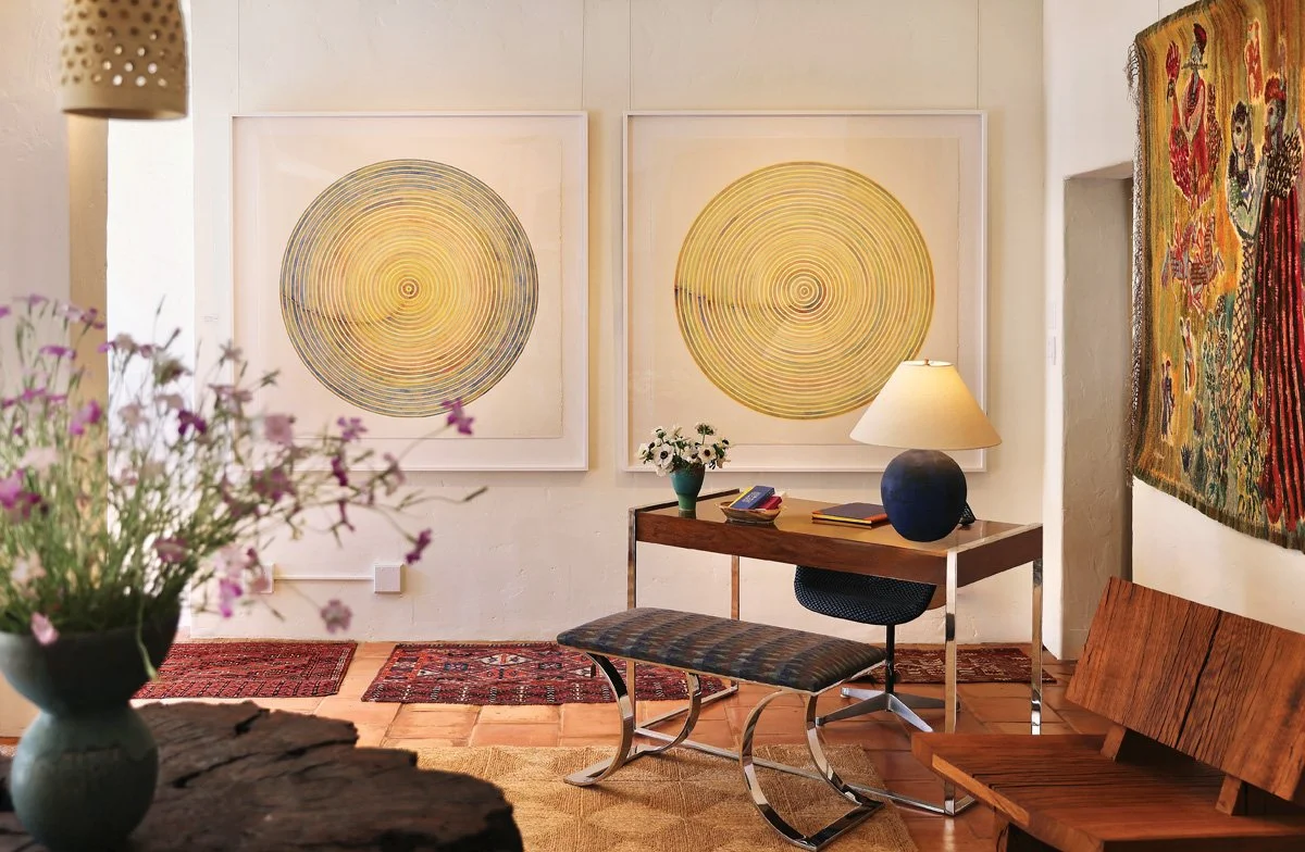  A pair of Brittany Sanders paintings 