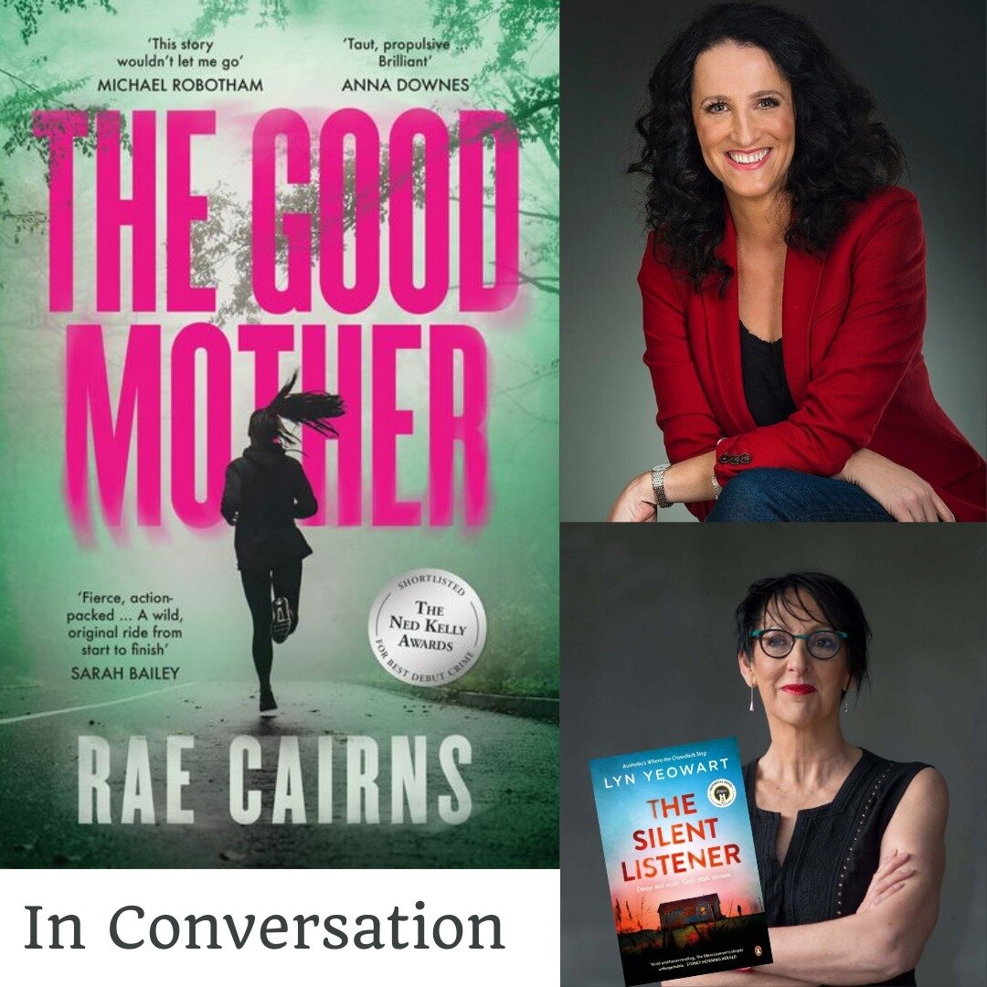 Totally stoked to be talking with the super-talented @raecairnswrites on June 30 at @robinsonsbooks  at The Glen Shopping Centre, Glen Waverley. Book now for what I promise will be a great night &ndash; food, drinks, book signings and $200 worth of b