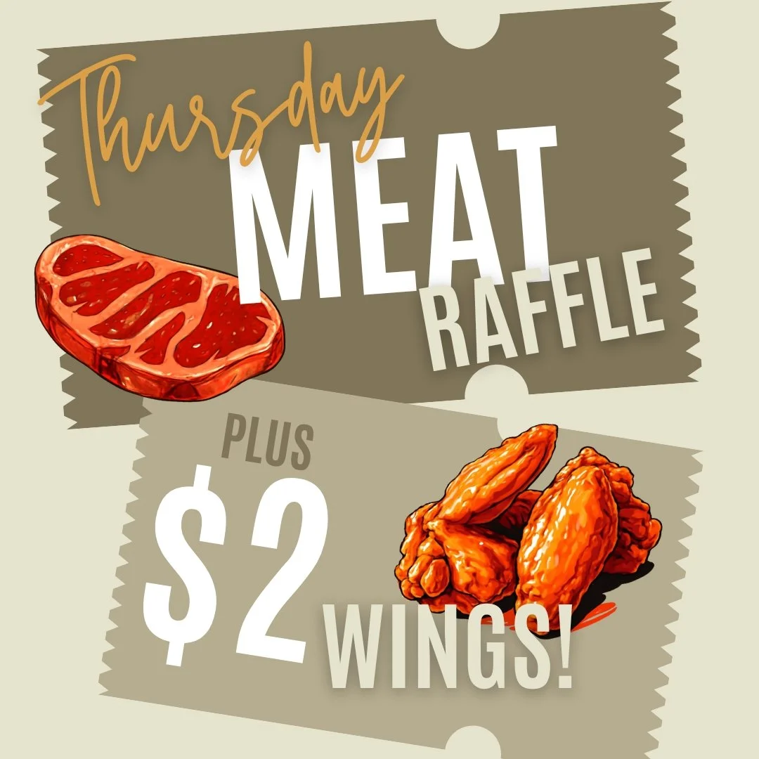 Meat Raffle & Wings!