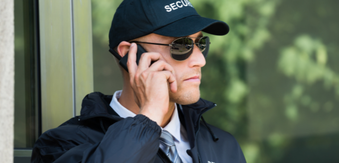 Manned guarding security