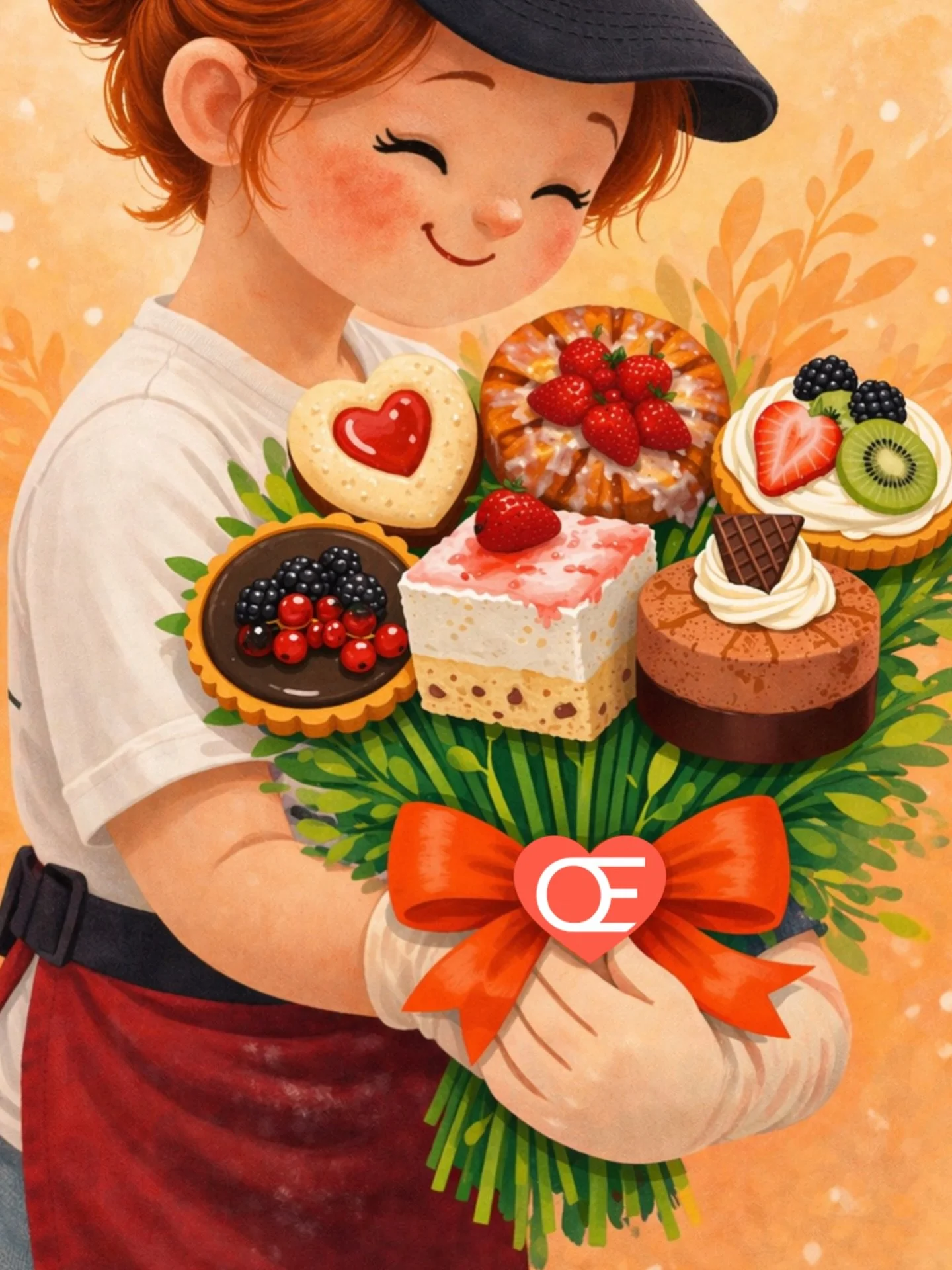 Wer braucht schon Blumen, wenn man einen Strau&szlig; voller Kuchen haben kann? 😉🍰
Aber heute geht es um mehr als Geschenke: Wir sagen Danke f&uuml;r jeden liebevollen Rat, jede Umarmung, jedes offene Ohr. Danke f&uuml;r unz&auml;hlige kleine Geste