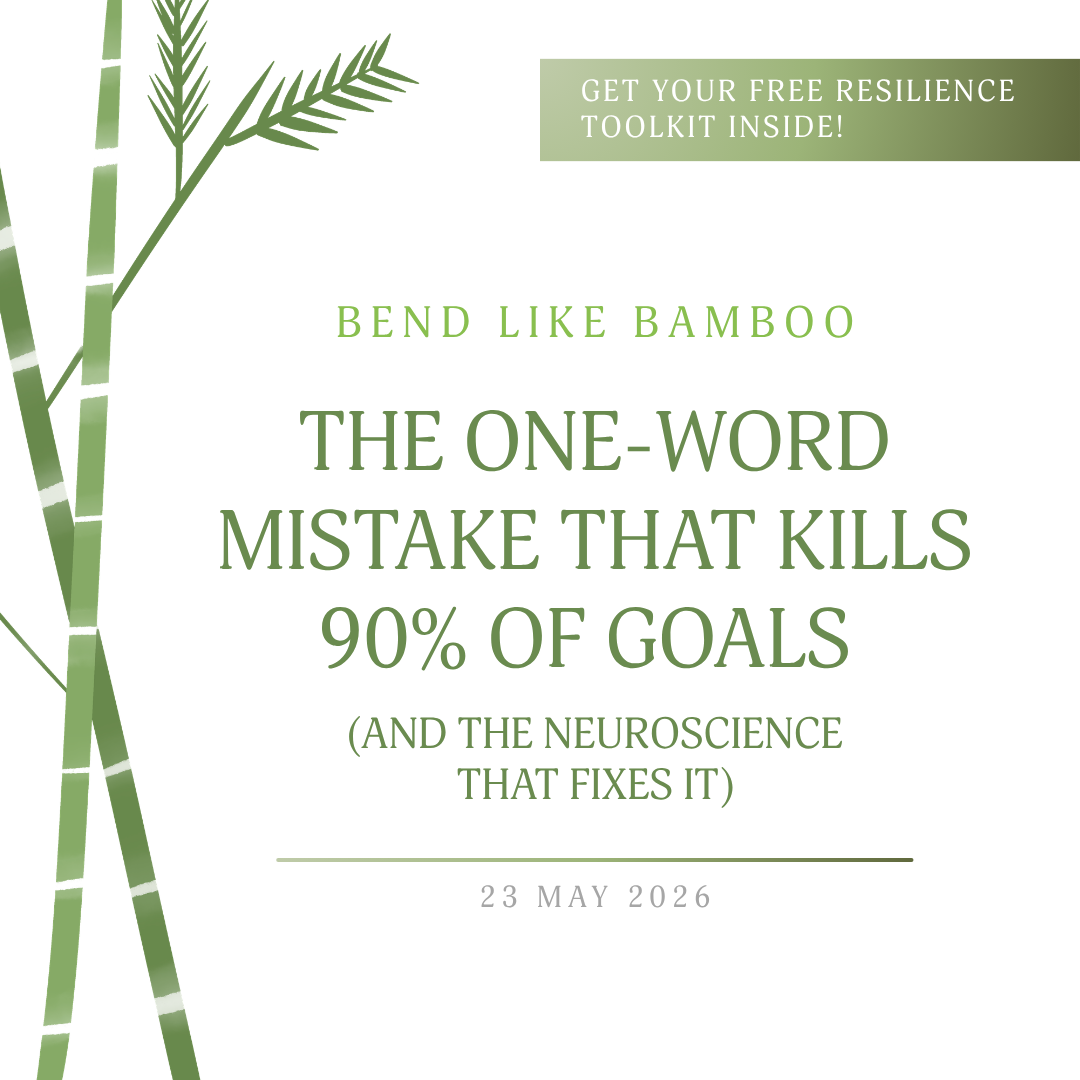 The One-Word Mistake That Kills 90% of Goals (And the Neuroscience That Fixes It)