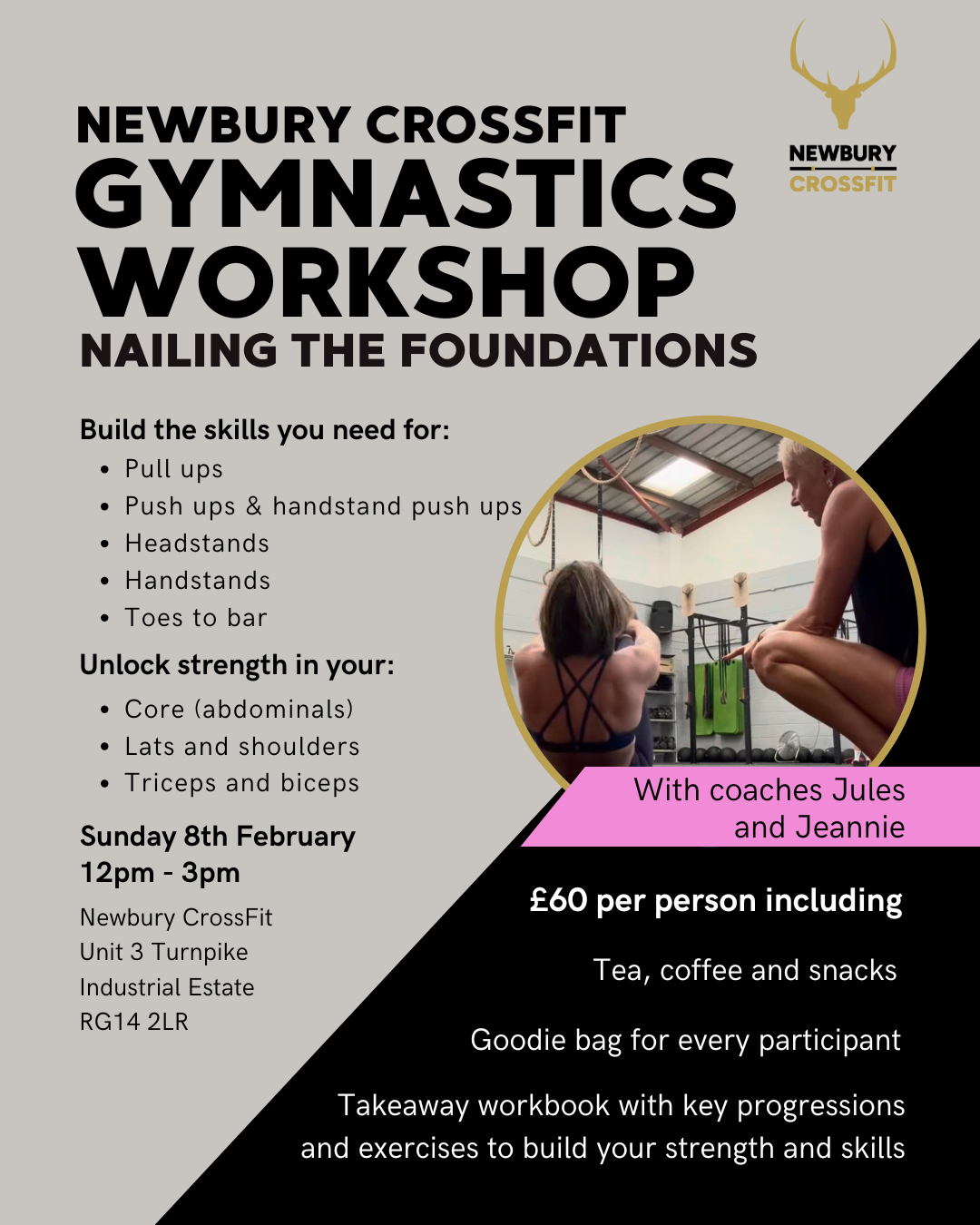 Adults Strength and Gymnastics Skills Workshop