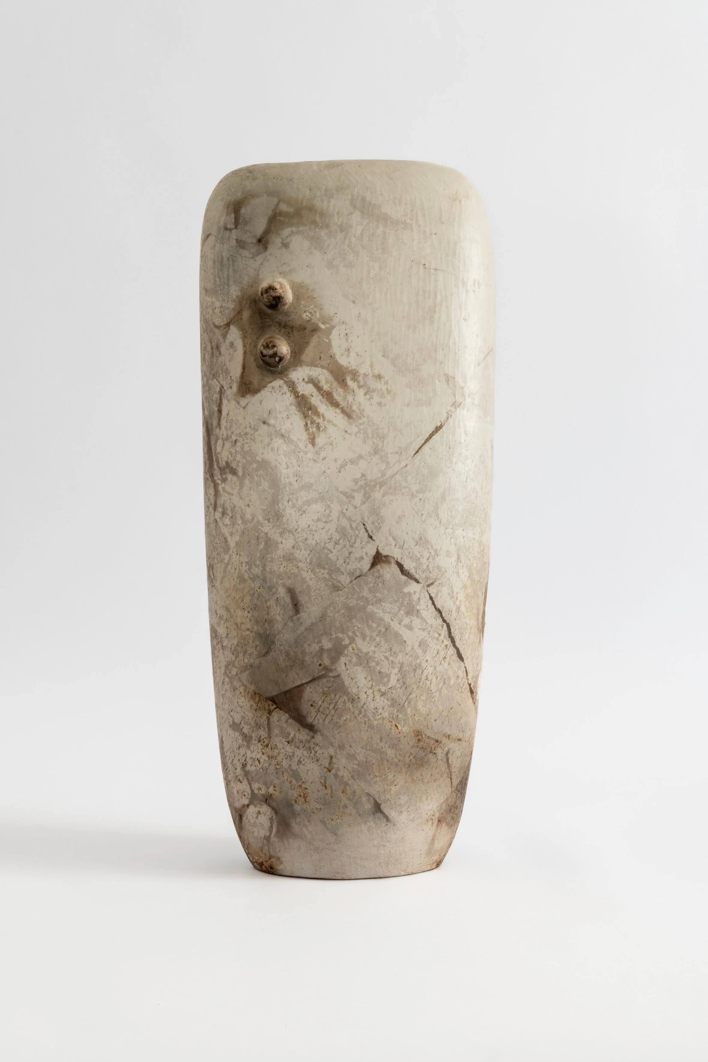 'ANTHROPOMORPHIC 1'
2026
Hand coiled and smoke fired ceramic sculpture

Image by Pete Stone
AVAILABLE