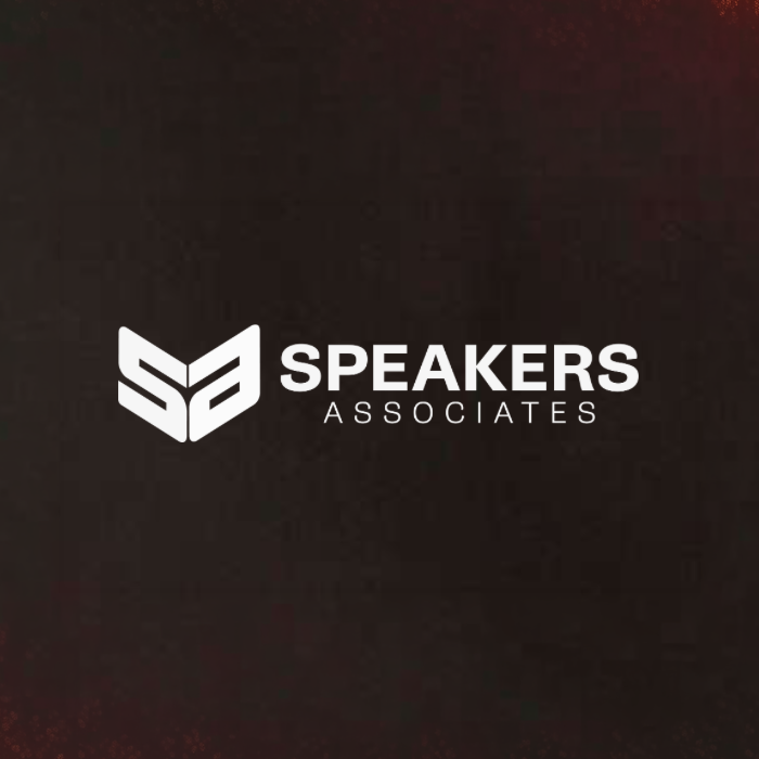 Speaker Associates logo - a speaker bureau that works with Collective Performance Speaker Mark Denton