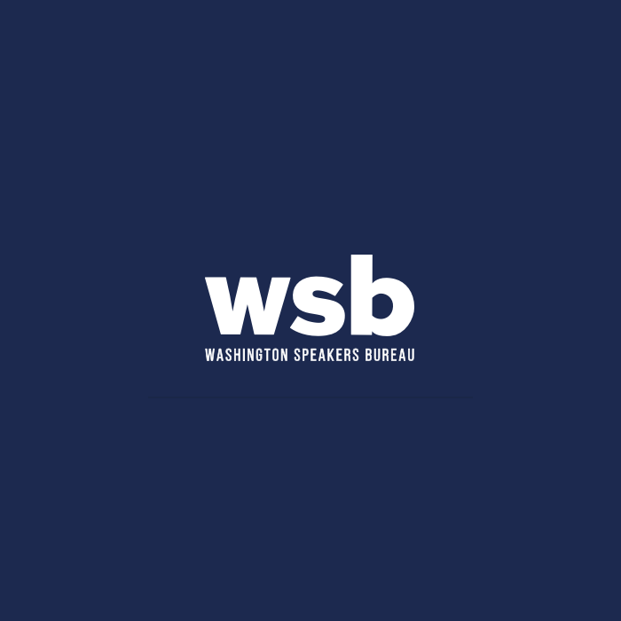 Washington Speakers Bureau logo - long established international bureau who lists Mark Denton as one of their speakers