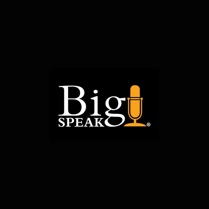 Big Speak logo - major corporations speaker bureau who lists Mark Denton as one of their speakers