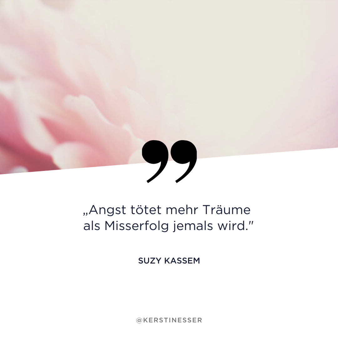 Suzy Kassem Zitate über Angst
