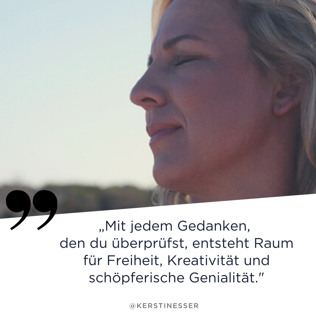 Kerstin Esser Zitate über Gedanken und schöpferische Genialität