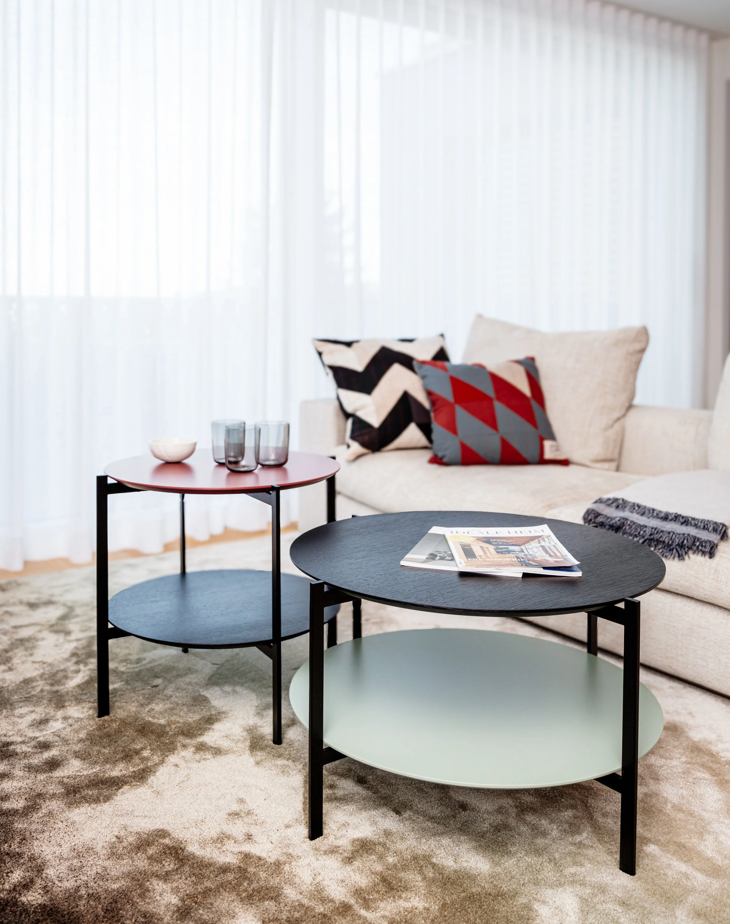 Wohnbereich mit Möblierung, Apartement Ringlikon