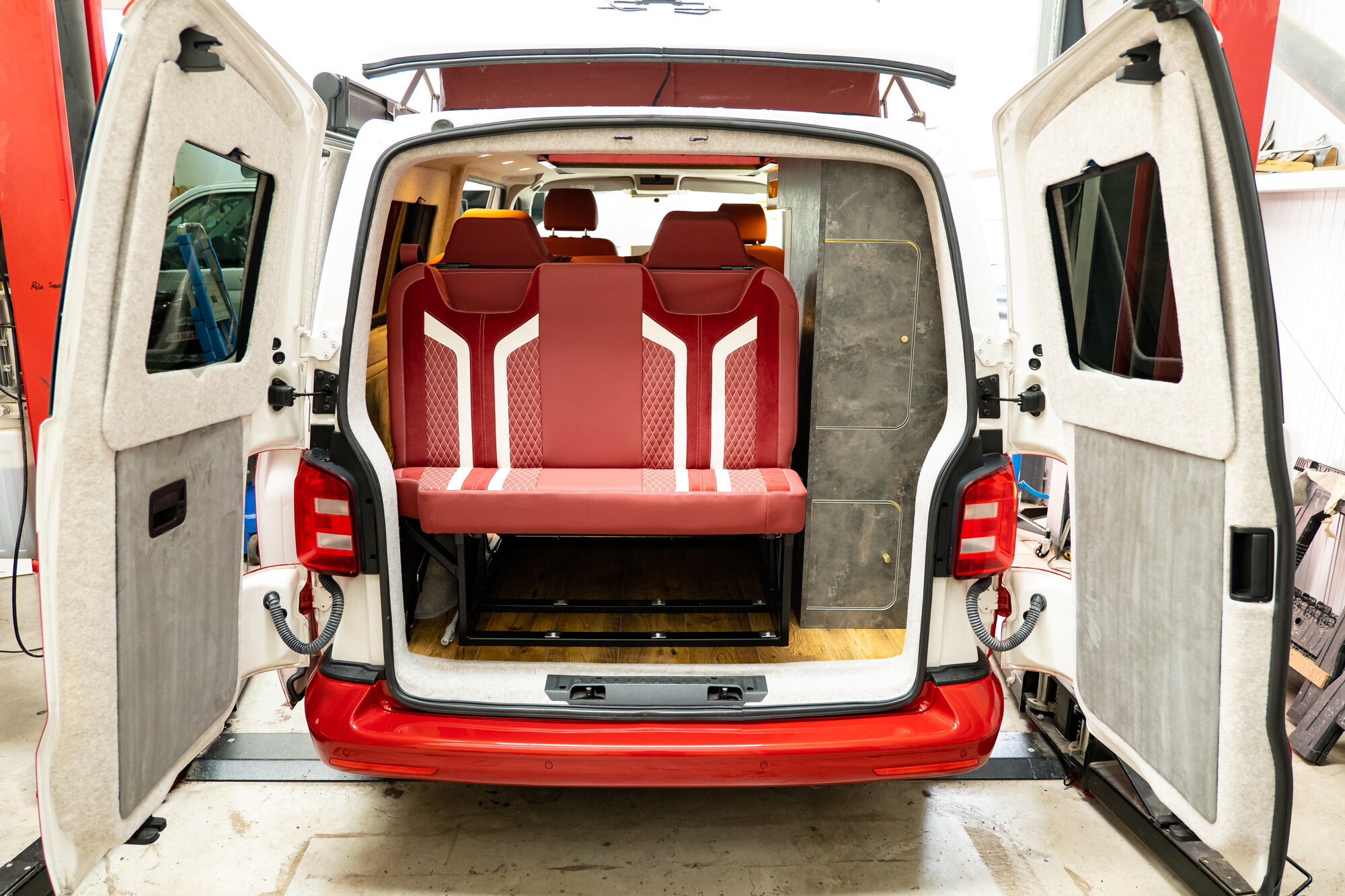 The Custom Shop van back seats