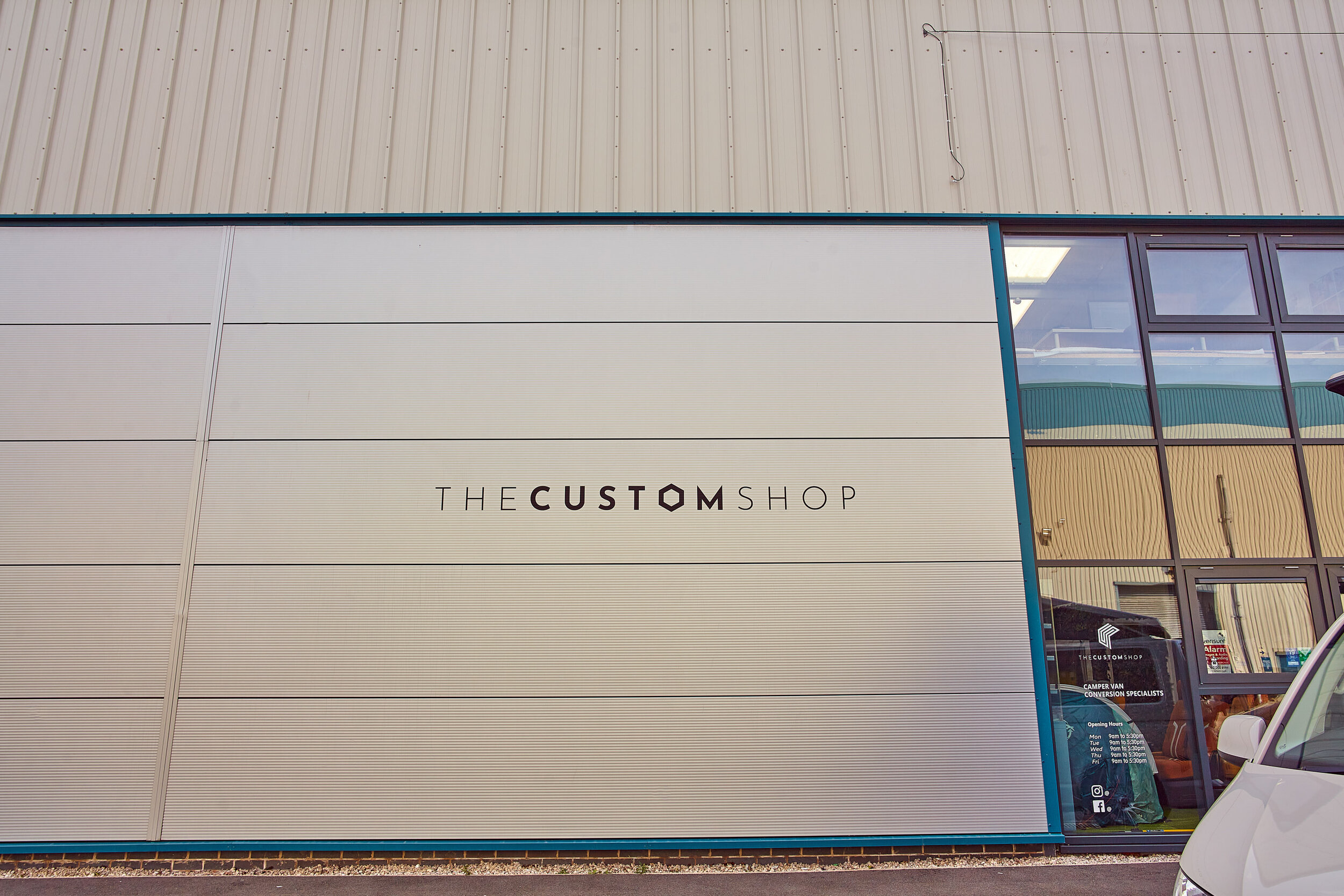 Outside The Custom Shop in Liverpool