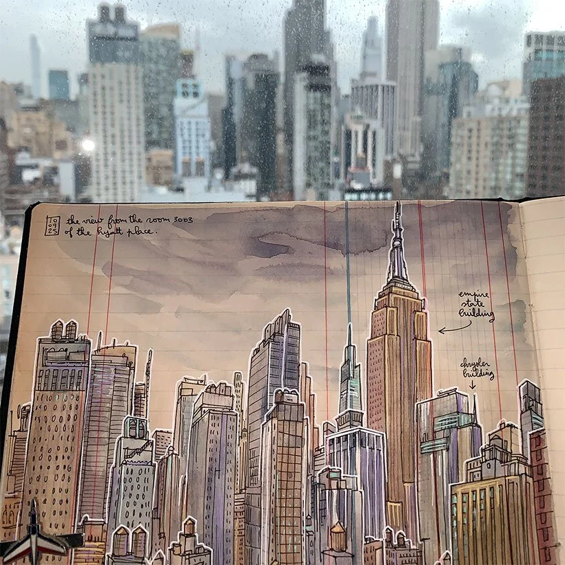new york sketchbook