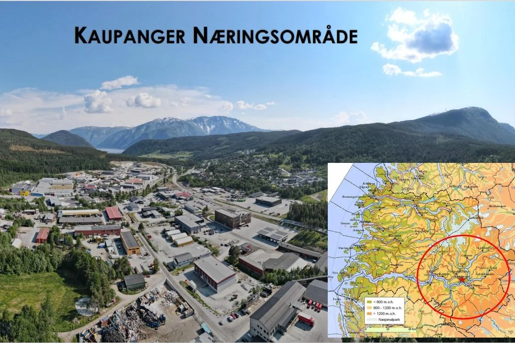 Industriområdet på Kaupanger er eit av regionens største og på sikt kanskje det mest sirkulære?