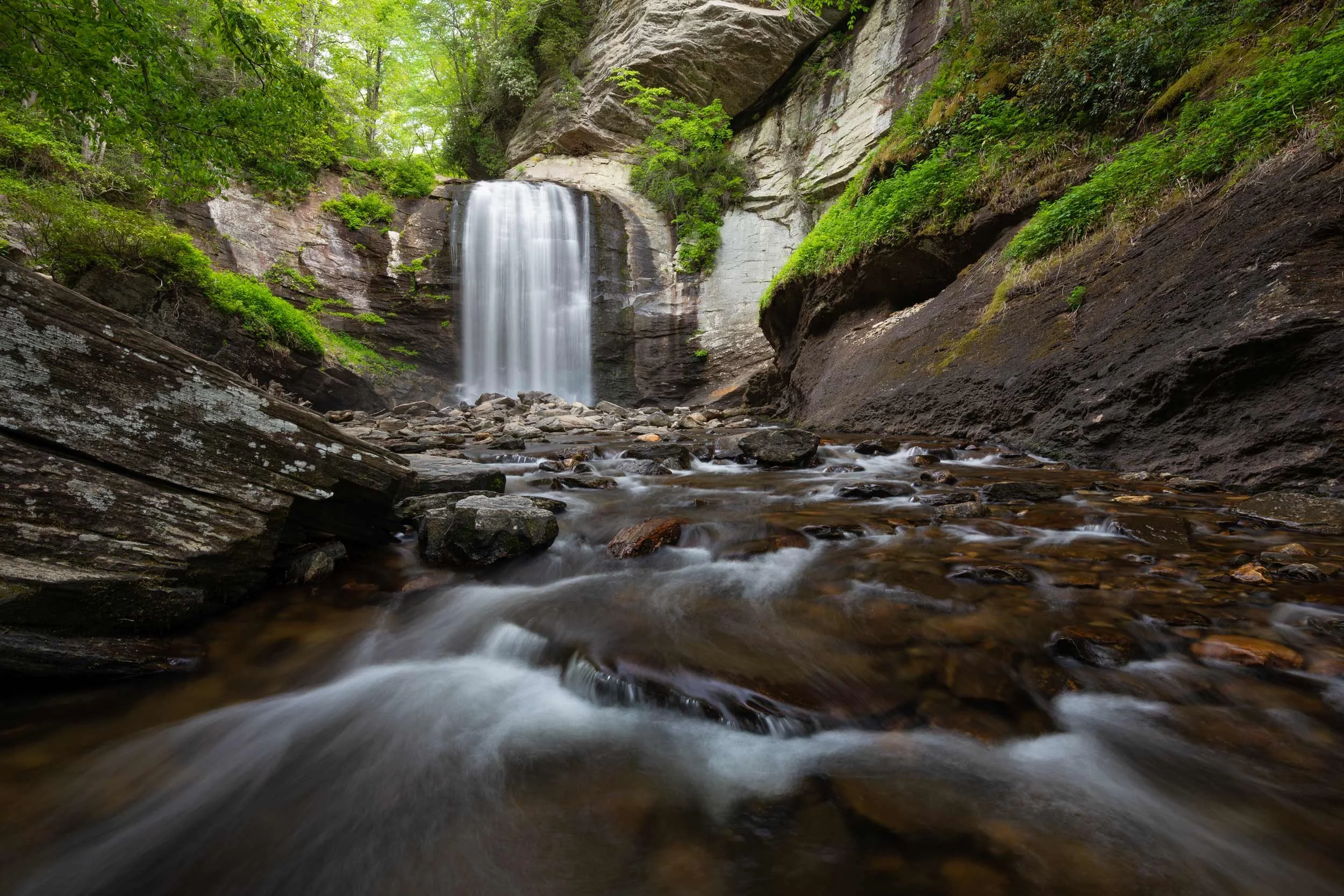 Looking Glass Falls Cascades