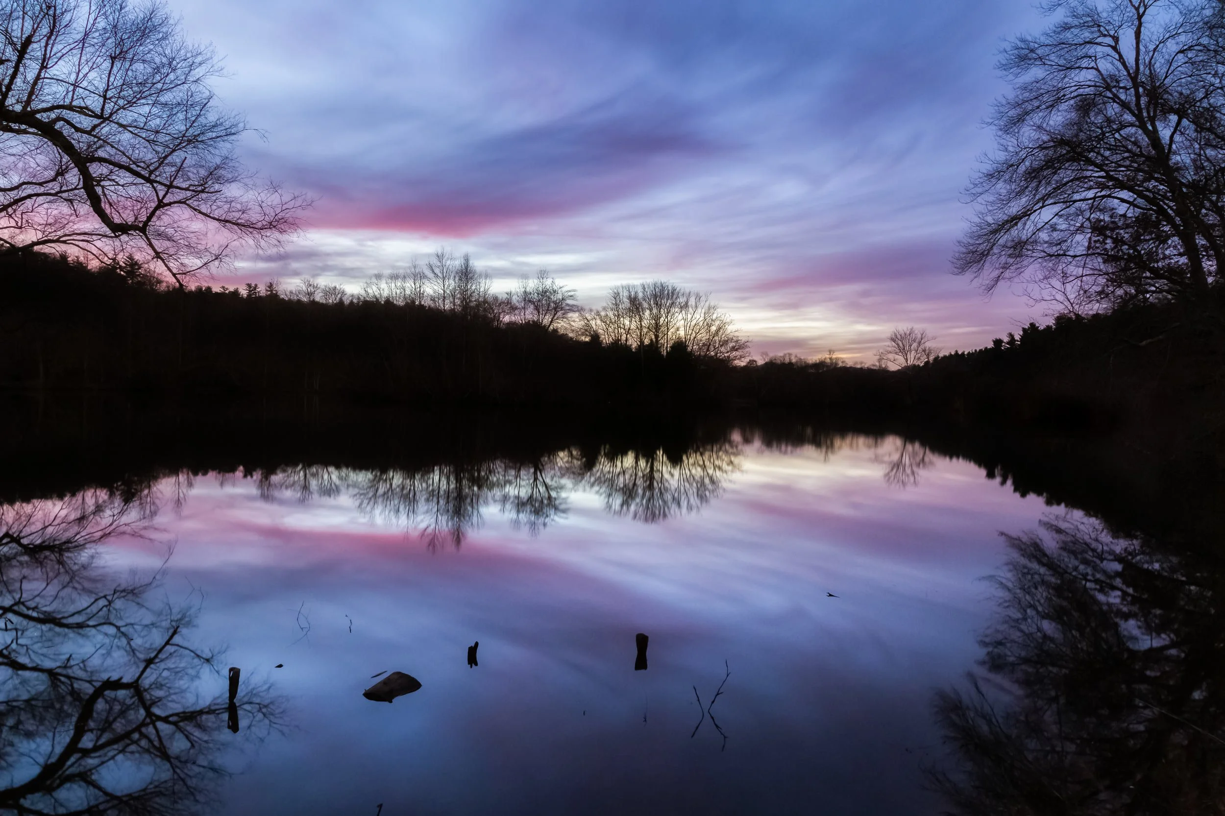 Lagoon Violet Twilight