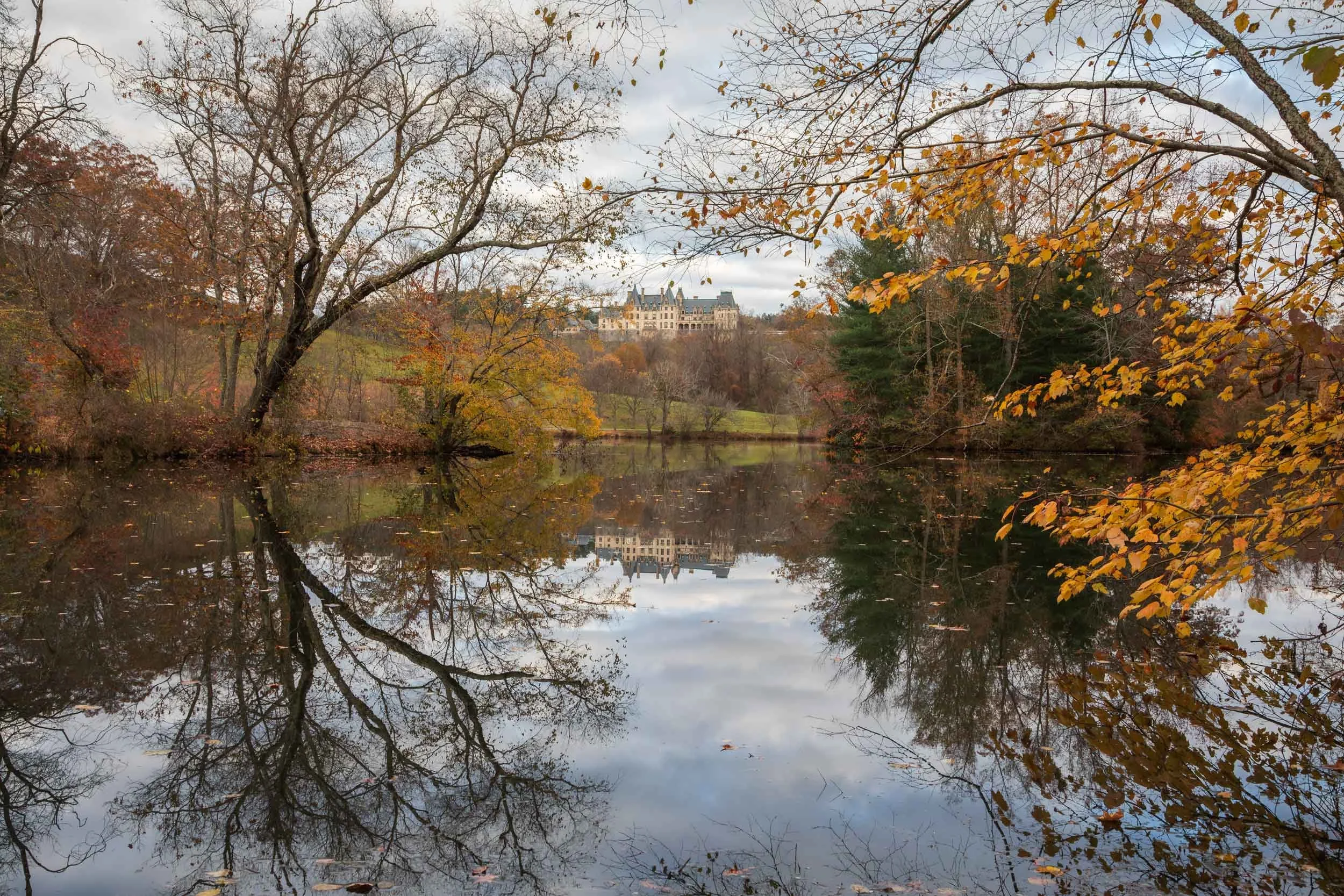 Biltmore House Fall View