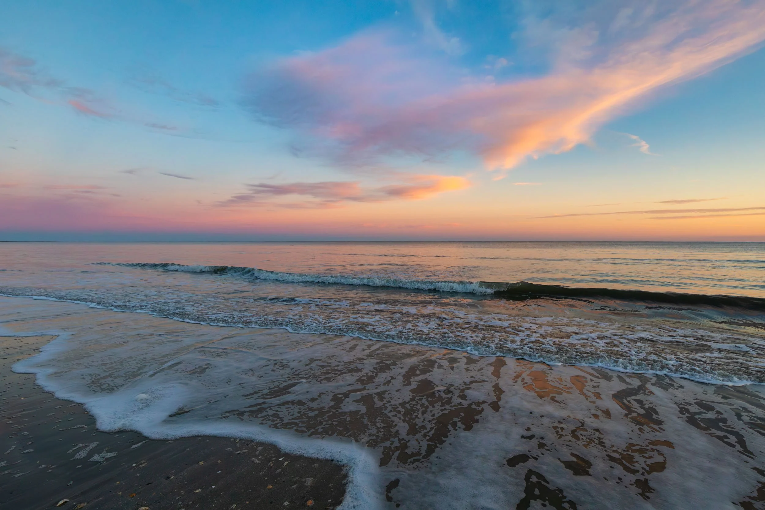 Pink Sunset, Edisto Island S.C.