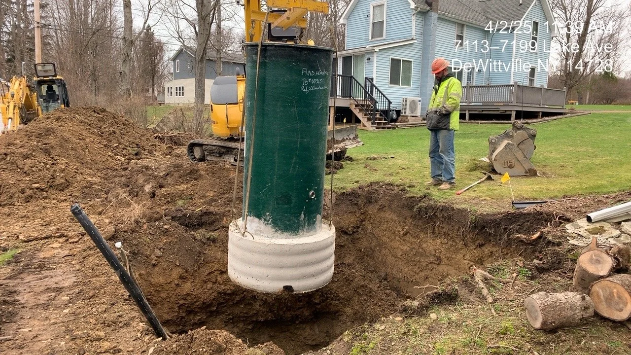 Chautauqua, NY Sewer Project - E&B Squared - Project Representation, RPR, Construction Observation Services
