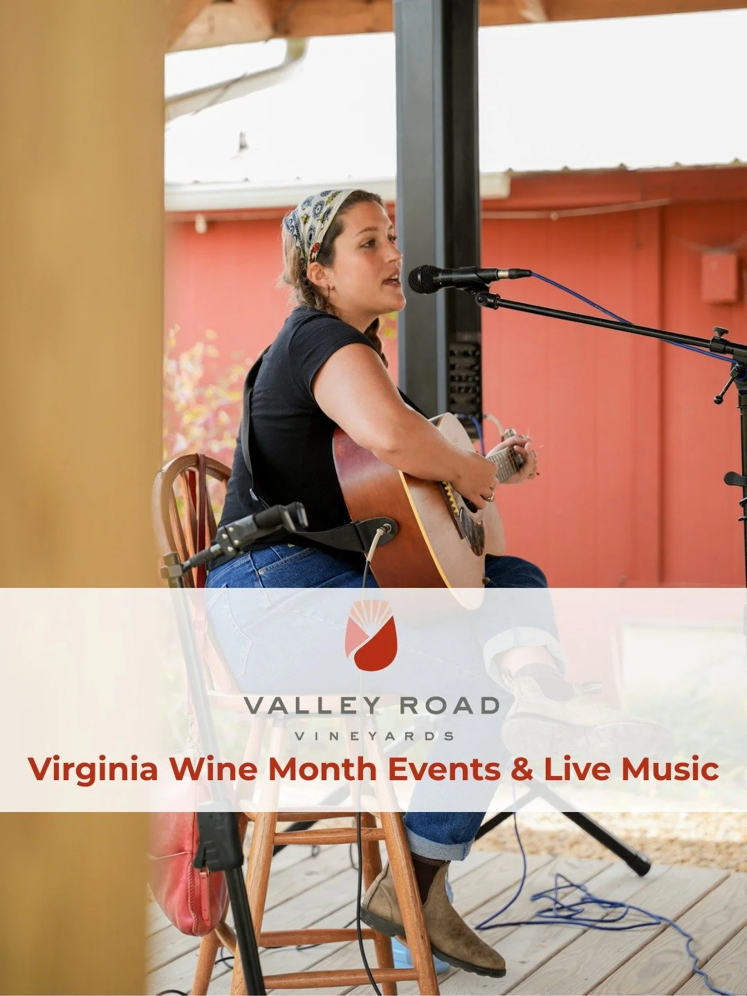 Happy Virginia Wine Month! Valley Road has some exciting events happening this weekend:

Late Fridays with Live Music: Friday, October 3, 2025 - 12:00 PM-7:00 PM
Wine Club Pickup and Live Music: Saturday, October 4, 2025 - 1:00 PM-7:00 PM

Pizza and 