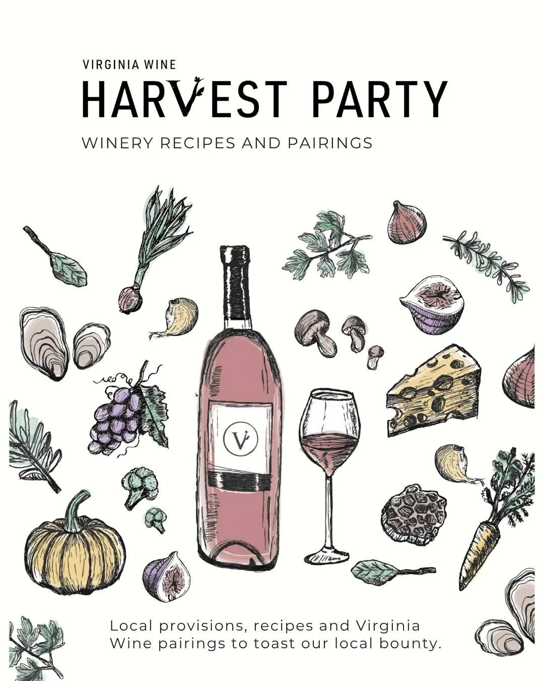 Valley Road's Torn Curtain Pasta was featured in the Virginia Wine Harvest Party Cookbook! 🍷

This cookbook is a collection of 20+ recipes sourced from Virginia&rsquo;s wine country, crafted to pair beautifully with the wines from the same soils. Do