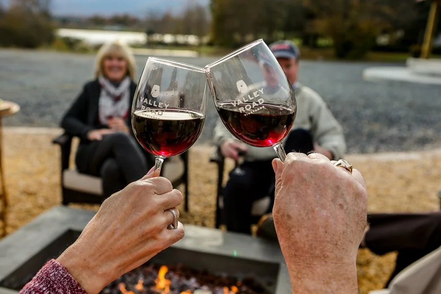 Fall evenings + fire pits + friends = perfection! Bring a blanket, grab your favorite bottle, and enjoy the views at Valley Road this week. 🔥

Plan your visit on our website: valleyroadwines.com!

#vawine #monticellowinetrail #nelson151