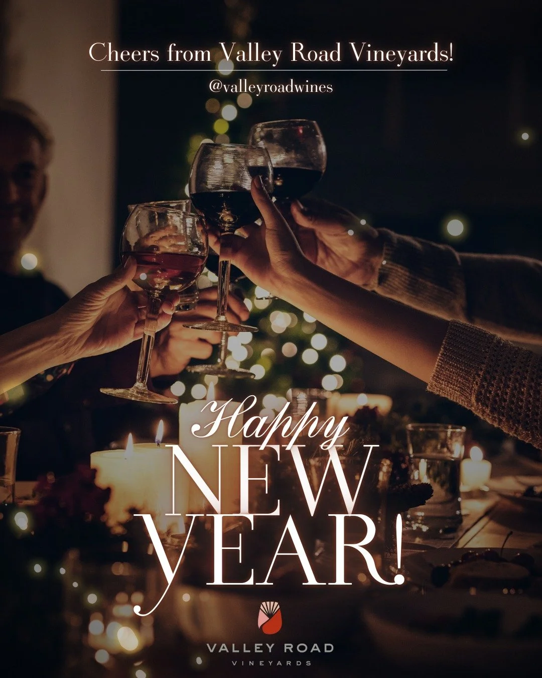 Happy New Year from Valley Road! Thank you for an amazing 2025. We can't wait for the year ahead! 🥂

Plan your visit and shop online: valleyroadwines.com

 #Nelson151 #MonticelloWineTrail #VAwine #NewYear