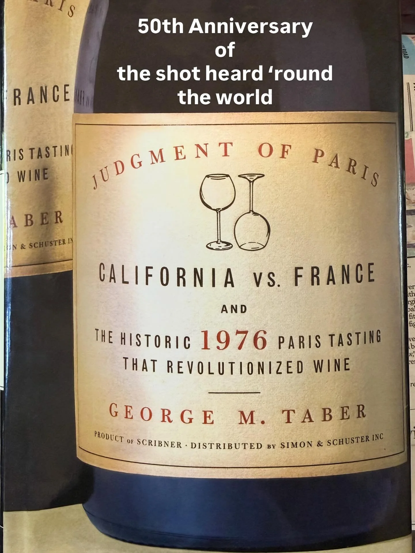 5.24.76

Weeks before America&rsquo;s Bicentennial celebration was an event that shocked the wine world and put American wine on the map. 

Thank you Steven Spurrier for showing the Old World the wonder of our New World wines. 

And a shout-out to th